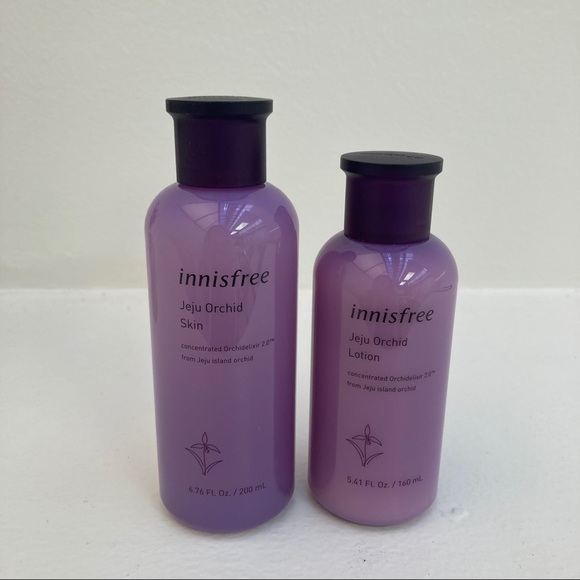 Other - NEW Innisfree Korean Jeju Orchid Skin & Lotion Set